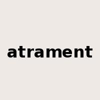 atrament是什么意思