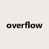 overflow是什么意思