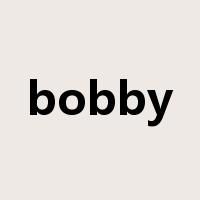 bobby是什么意思