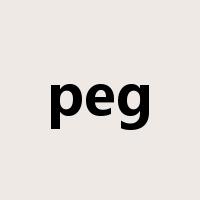 peg是什么意思