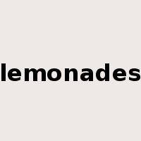 lemonades是什么意思