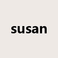 susan是什么意思