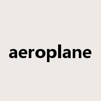 aeroplane是什么意思