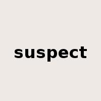 suspect是什么意思