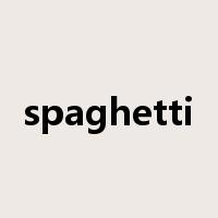 spaghetti