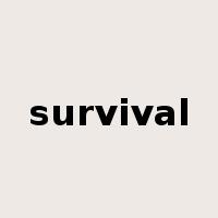 survival是什么意思