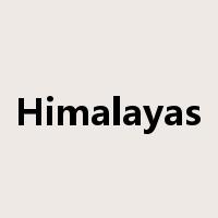 Himalayas是什么意思