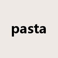 pasta是什么意思