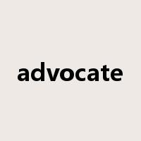 advocate是什么意思