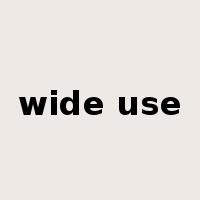 wide use是什么意思