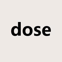 dose是什么意思