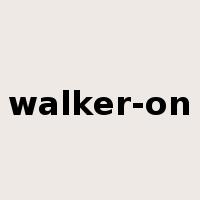 walker-on是什么意思