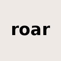 roar是什么意思