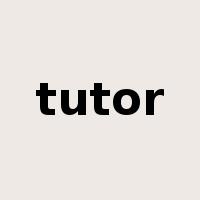 tutor是什么意思