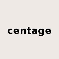 centage是什么意思