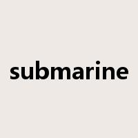 submarine是什么意思