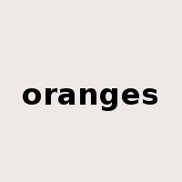 oranges是什么意思