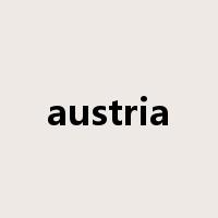 austria是什么意思