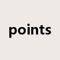 points是什么意思