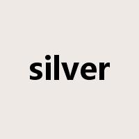 silver是什么意思