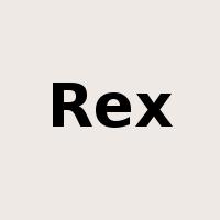 Rex是什么意思