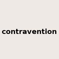 in contravention of是什么意思