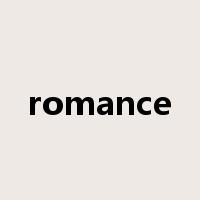 romance是什么意思