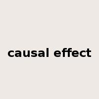 causal effect是什么意思