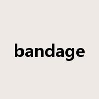 bandage是什么意思