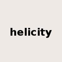 helicity是什么意思