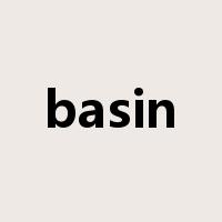 basin是什么意思