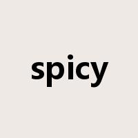 spicy是什么意思