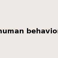 human behavior是什么意思