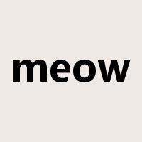 meow