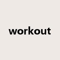 workout