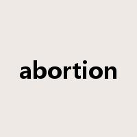 abortion是什么意思