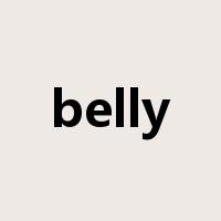 belly是什么意思