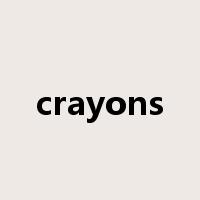 crayons是什么意思