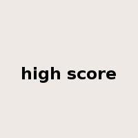 high score是什么意思