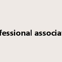 professional association是什么意思