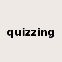 quizzing是什么意思