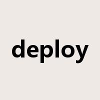 deploy是什么意思