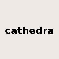 cathedra是什么意思