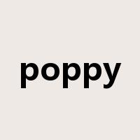 poppy是什么意思