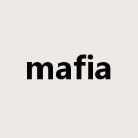 mafia是什么意思