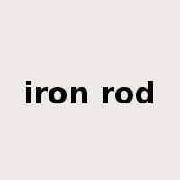 iron rod是什么意思