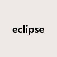 eclipse是什么意思