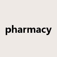 pharmacy是什么意思