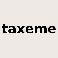 taxeme是什么意思