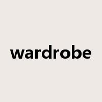 wardrobe是什么意思